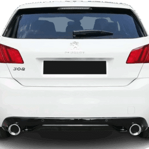Peugeot 308 (2014-2020) Arka Tampon - Difüzör (Plastik)