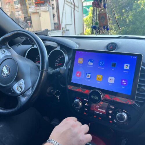 NİSSAN JUKE ANDROİD AMBİYANSLI BÜYÜK EKRAN MULTİMEDYA CARPLAY