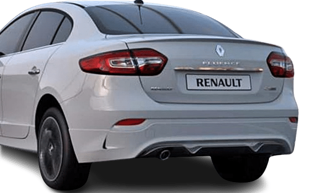 Renault Fluence (2010-2016) Arka Tampon Ek (Plastik)