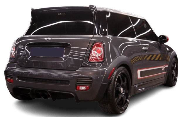 Mini Cooper Gp2 (R56 R57 R58) Arka Tampon Difüzör (Plastik) - Görsel 2