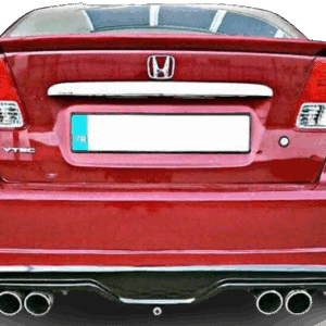 Honda Civic Vtec2 (2001 - 2006)  Arka Tampon - Eki (Plastik)