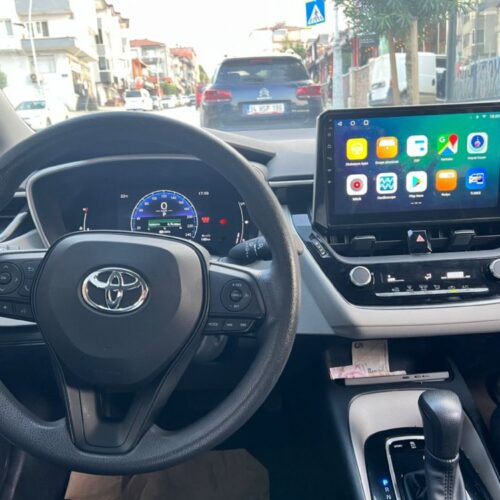 TOYOTA COROLLA 2019+ Android Multimedya CARPLAY ÖN/ARKA KAMERA 4/64 PRO