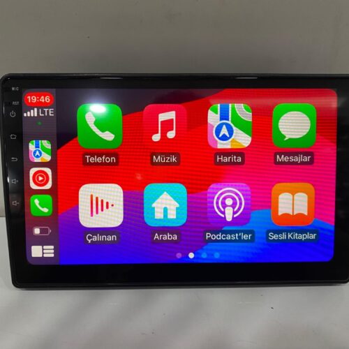 VOLKSWAGEN ÜNİVERSAL ANDROİD CARPLAY MULTİMEDYA 4 RAM 64 HAF. QLED AHD KAMERA