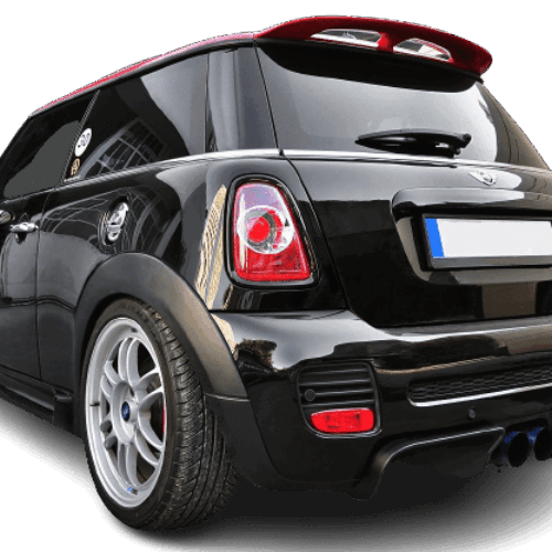Mini Cooper Gp2 (R56 R57 R58) Arka Tampon Difüzör (Plastik)
