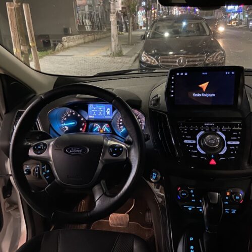 FORD KUGA-CMAX ANDROİD MULTİMEDYA 4-32 8 ÇEK. CARPLAY- QLED EKRAN- AHD GERİ GÖRÜŞ KAMERASI 3 AMFİ ÇIKIŞLI PRO CİHAZ