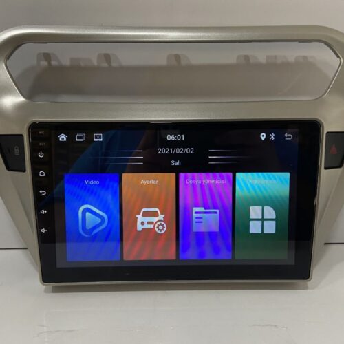 PEUGEOT 301/C-ELYSEE 2014-19 Android Multimedya CARPLAY ÖN/ARKA KAMERA 4/64 PRO