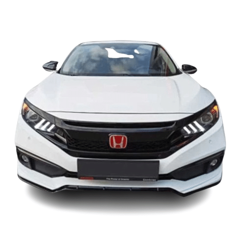 Honda Civic FC5 (2019 – 2022) Makyajlı Ön Tampon Eki (Plastik)