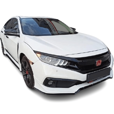 Honda Civic FC5 (2019 - 2022) Makyajlı Ön Tampon Eki (Plastik) - Görsel 2