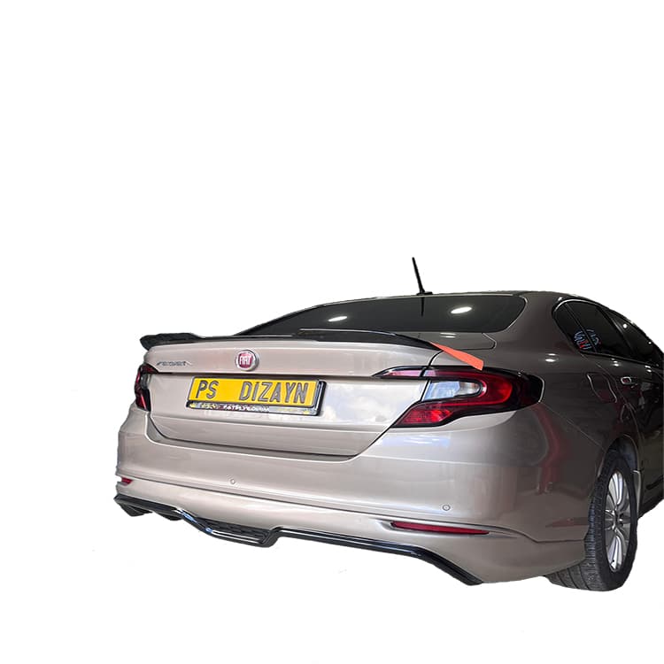 Fiat Egea Yarasa Plastik Spoiler - Görsel 5