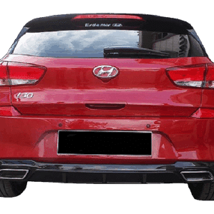 Hyundai i30  (2017-2018) Arka Tampon - Difüzör (Plastik)