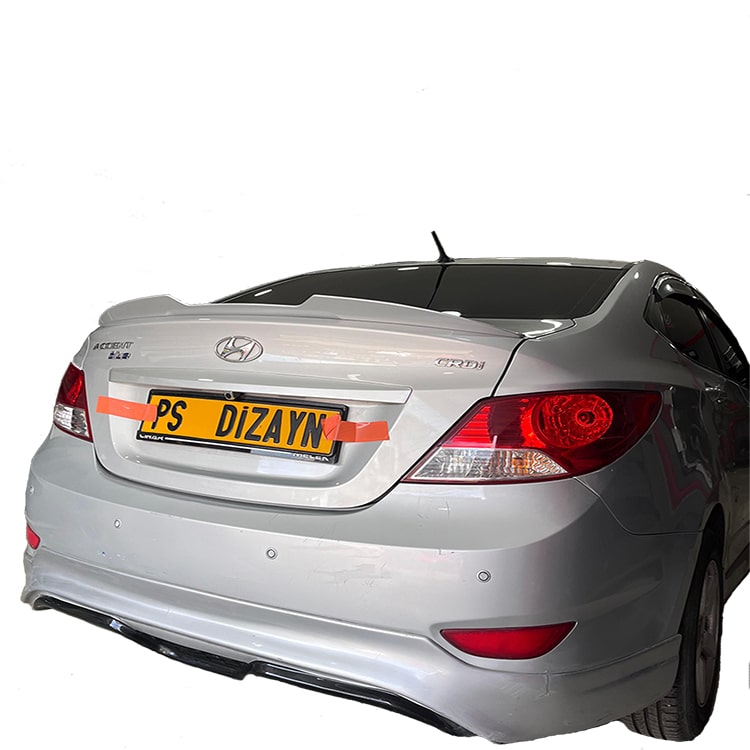 Hyundai Accent Blue Spoiler - Görsel 5