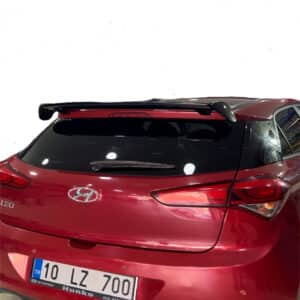 Hyundai i20 Uyumlu (2014-2020) Üniversal Plastik Spoiler