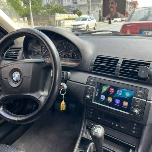 BMW E46 7 İNÇ ORJİNAL ANDROİD CARPLAY MULTİMEDYA AHD KAMERA 2/32 PRO