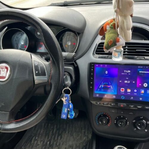 FİAT LİNEA PUNTO YENİ GÖĞÜS Android CARPLAY ÖN/ARKA KAMERA 4/64 PRO ÖZEL YENİ ÇERÇEVE
