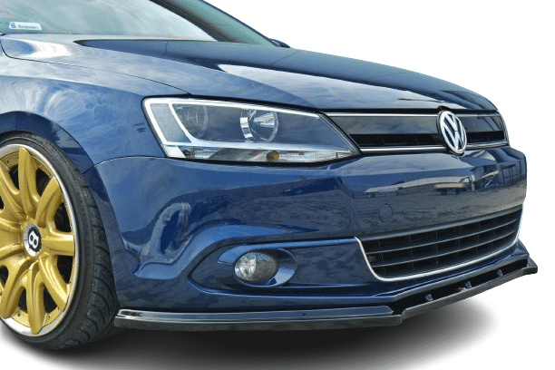 Volkswagen Jetta (2010 - 2014) Maxton Style Ön Lip (Plastik) - Görsel 2