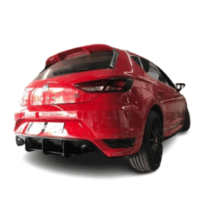 Seat Leon (2012 - 2016) FR Style Ps Style Arka Tampon Flapları (Plastik)