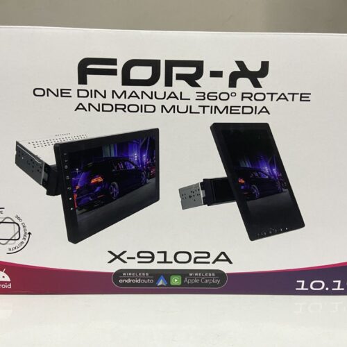 FOR-X X-9102A 360* DONER TABLET KAFA ÇIKMALI ANDROİD CARPLAY