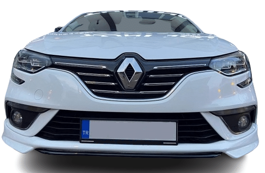 Renault Megane 4 Hb / Sedan (2016-2020) Abt Style Ön Tampon Ek (Plastik) - Görsel 3
