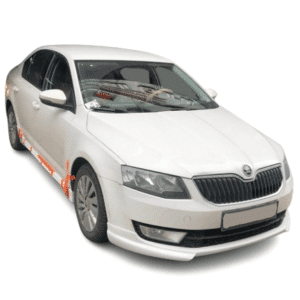 Skoda Octavia MK3 (2013 - 2017) Custom Style Ön Tampon Eki (Plastik)