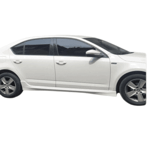 Skoda Octavia MK3 (2013 - 2017) Custom Style Yan Marşpiyel Seti (Plastik)