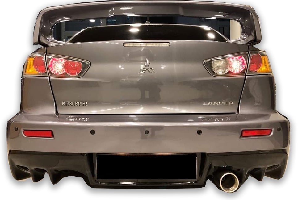 Mitsubishi Lancer 2009 Sonrası Evo 10 Arka Tampon (Plastik)