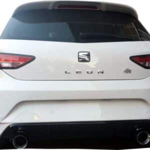 Seat Leon MK3 - 5F (2013-2019) STYLE  Aero Dinamik Arka Tampon (Plastik)