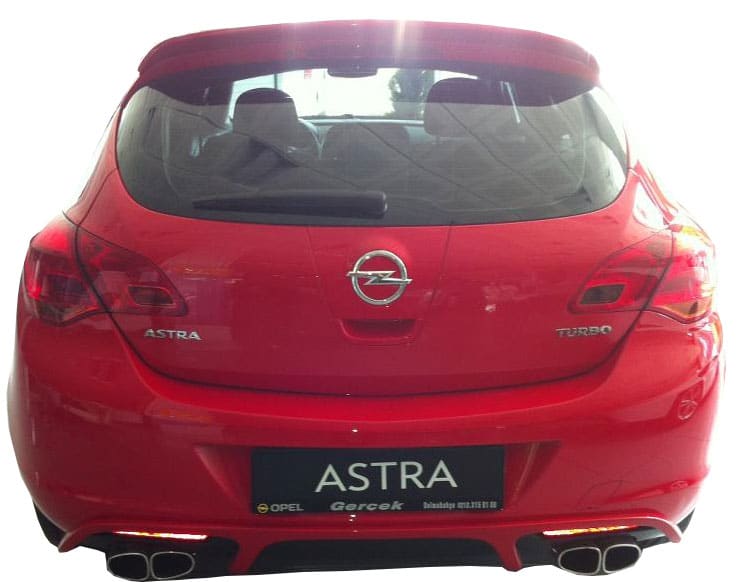 Opel Astra J HB (2011-2013) Makyajsız Kasa Body Kit (Plastik) - Görsel 3