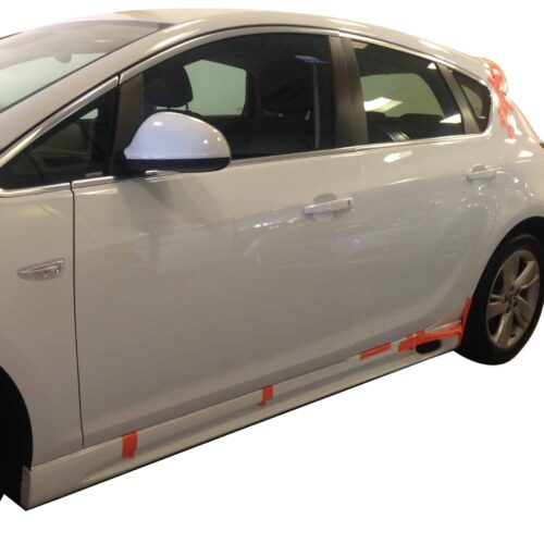 Opel Astra J HB – Sedan Uyumlu 2013 – 2015 Yan Marşpiyel Seti (Plastik)