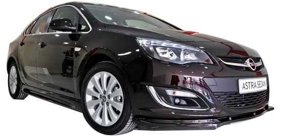 Opel Astra J Sedan 2013 Sonrası Yan Marşpiyel Seti (Plastik)