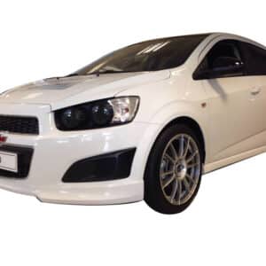 Chevrolet Aveo HB - Sedan 2012 Sonrası Yan Marşpiyel Seti (Plastik)