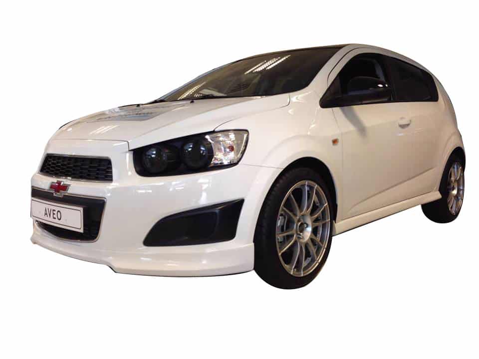 Chevrolet Aveo HB - Sedan 2012 Sonrası Yan Marşpiyel Seti (Plastik)