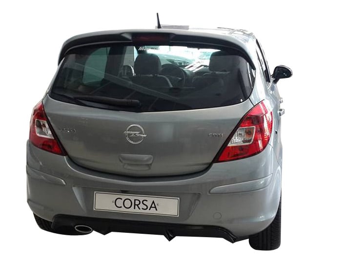 Opel Corsa D (2007-2015) Arka Tampon Eki - Difüzör (Plastik)
