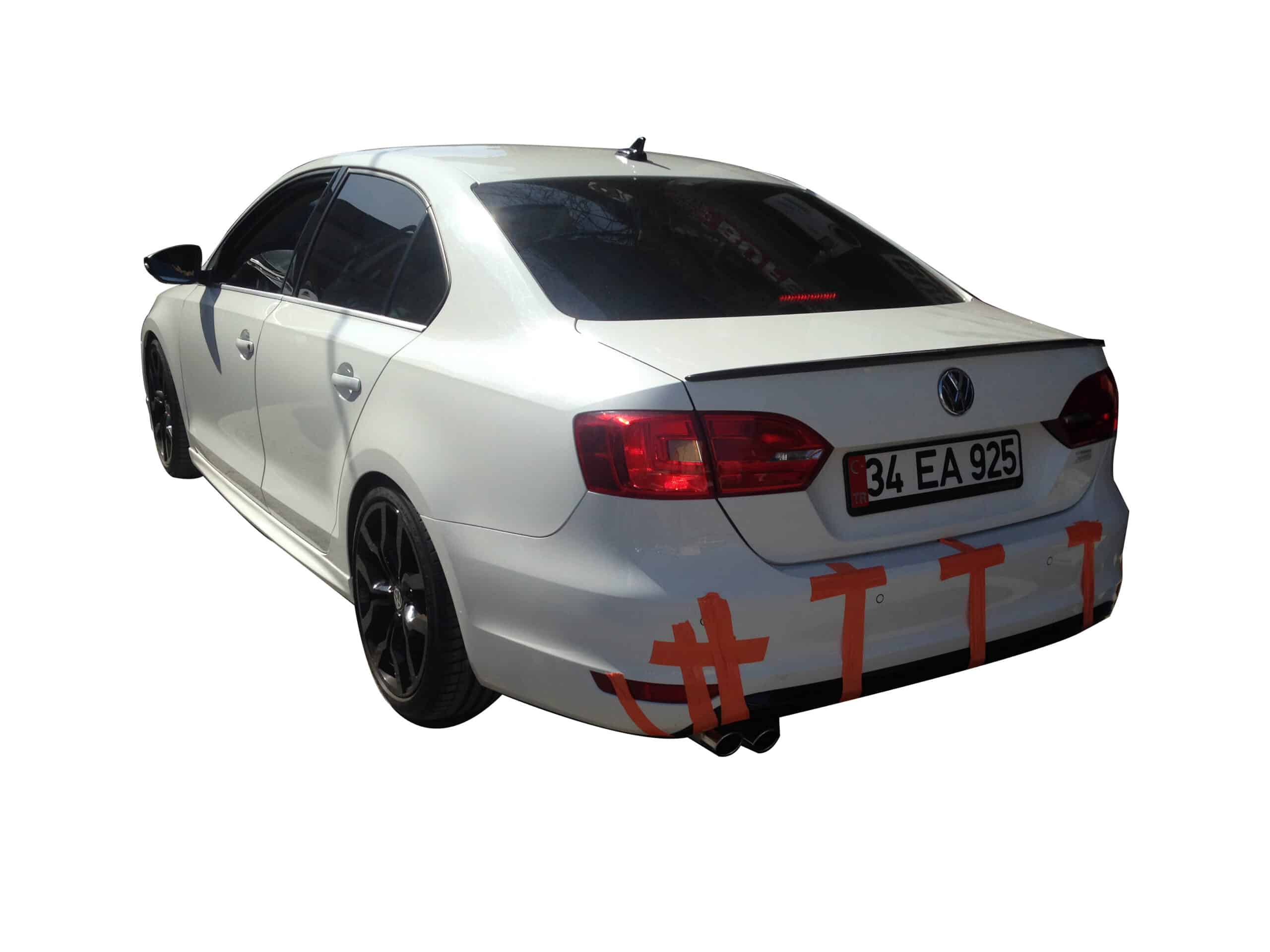 Volkswagen Jetta (2010-2017) R Model Yan Marşpiyel Seti (Plastik) - Görsel 3