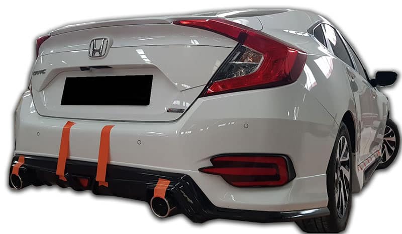 Honda Civic FC5 Sedan (2015-2018) Mugen Body Kit (Plastik) - Görsel 5