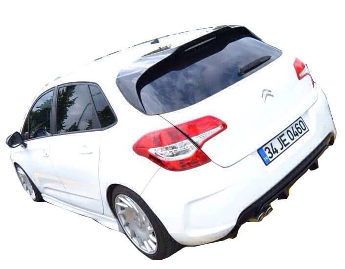 Citroen C4 (2011 - 2016) Arka Tampon Eki - Difüzör (Plastik)