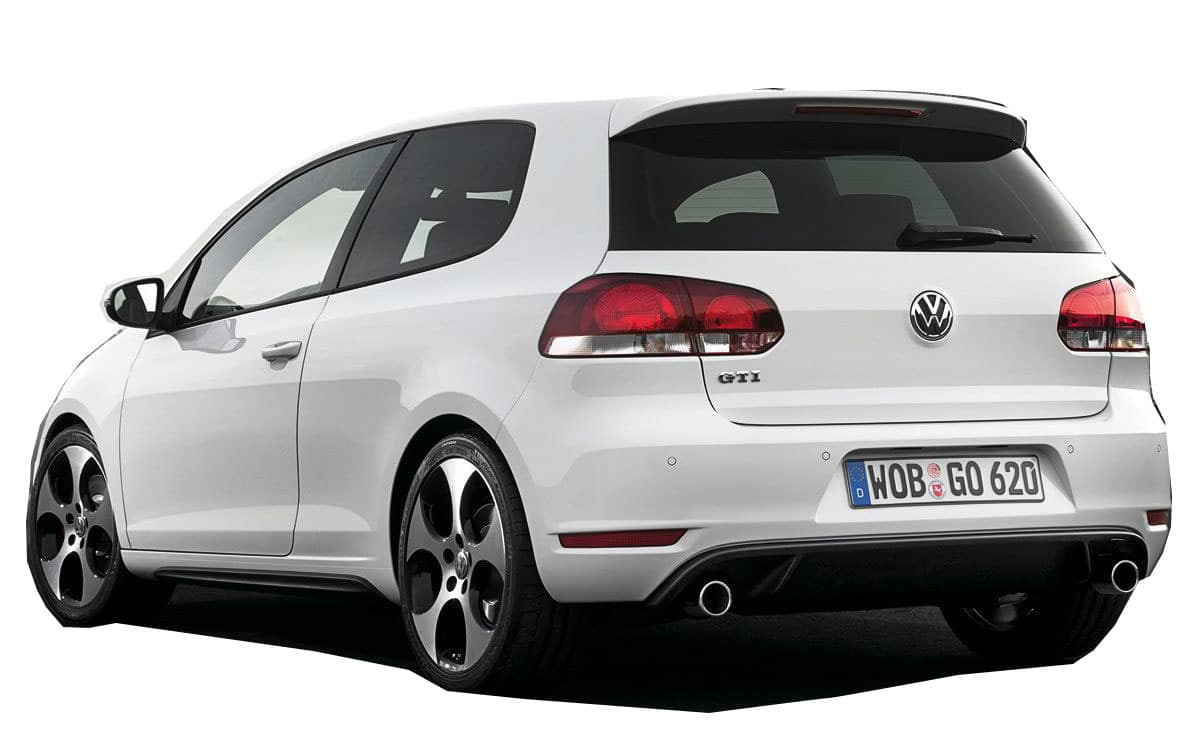 Volkswagen Golf 6 (2009-2012) GTI Arka Tampon Eki - Difüzör (Plastik) - Görsel 3