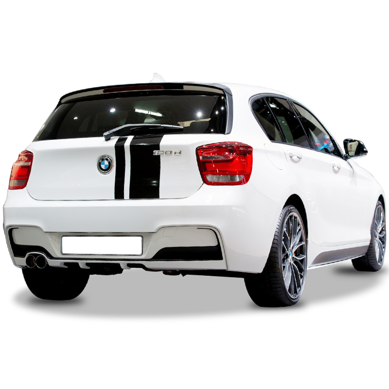 Bmw 1 Serisi F20 2012 - 2015 M Performance Arka Tampon Eki - Difüzör (Plastik) - Görsel 2