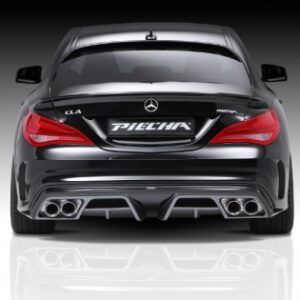 Mercedes CLA W117 AMG (2012-2015) Piecha Arka Tampon Eki - Difüzör (Plastik)