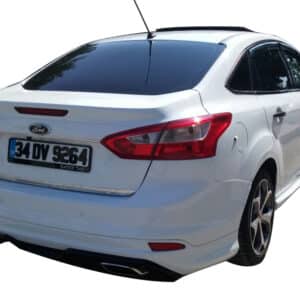 Ford Focus 3 Sedan (2012-2018) Arka Tampon Eki - Difüzör (Plastik)