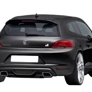 Volkswagen Scirocco (2009-2014) Caractere Arka Tampon Eki - Difüzör (Plastik)