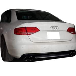 Audi A4 B8 2008 - 2012 S4 Arka Tampon Eki - Difüzör ( Plastik)