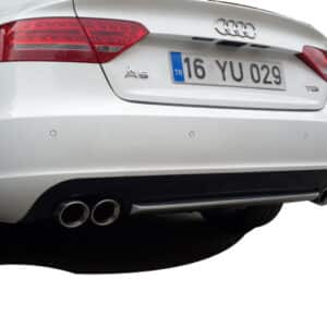 Audi A5 8P3 2012 - 2016 Sportback Arka Tampon Eki - Difüzör (Plastik)