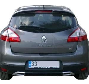 Renault Megane 3 (2009-2013) Sport Difüzör (Plastik)