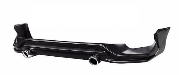 Honda Civic FC5 Sedan (2015-2018) Turbo Arka Tampon Eki - Difüzör (Plastik) - Görsel 2