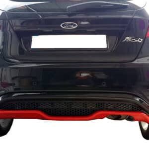 Ford Fiesta (2009-2016) ST Desing Arka Tampon Eki - Difüzör (Plastik)