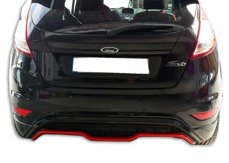 Ford Fiesta (2009-2016) ST Desing Arka Tampon Eki - Difüzör (Plastik) - Görsel 4