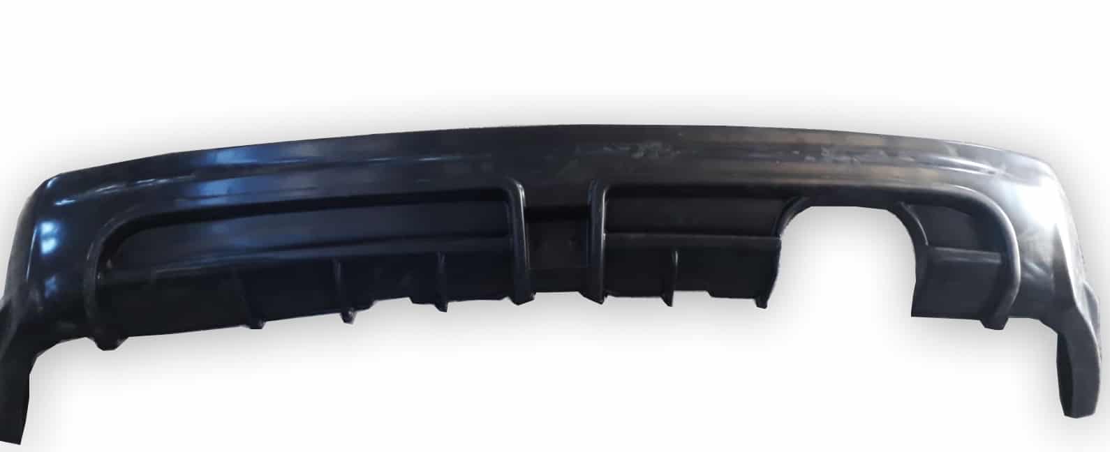 Honda Civic FD6 (2006 - 2012) Arası Mugen RR Sağdan Çift Çıkış Arka Tampon Eki (Plastik) - Görsel 2