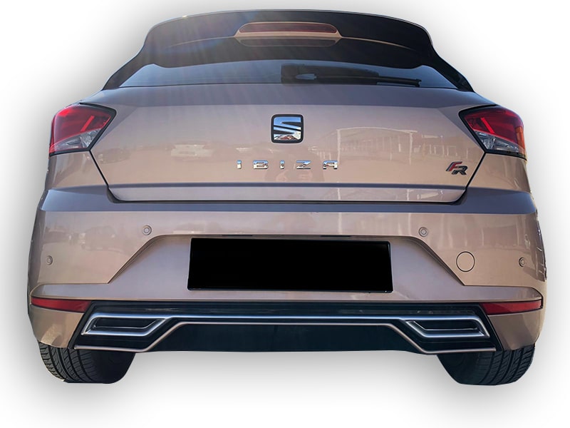 Seat ibiza (2017 ve Sonrası) Egzoz Görünümlü Difüzör (Plastik)