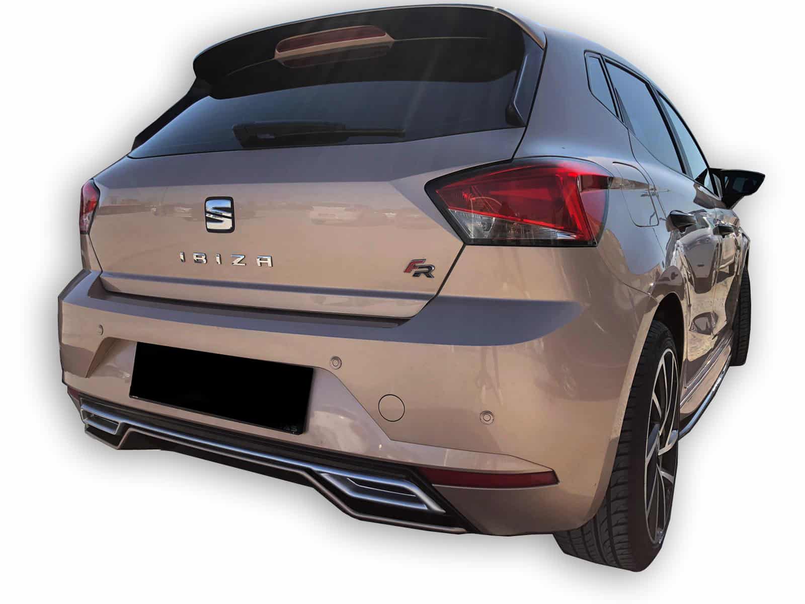 Seat ibiza (2017 ve Sonrası) Egzoz Görünümlü Difüzör (Plastik) - Görsel 3