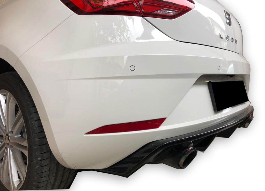 Seat Leon (2017 - 2020) Sağ Sol Tek Çıkışlı Difüzör (Plastik)